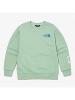 THE NORTH FACE-K'S ESSENTIAL SWEATSHIRTS (GREEN)